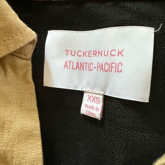 🎉HP🎉 Tuckernuck Collier Black and Tan Atlantic Pacific Dress Size XXS. - Picture 6 of 9
